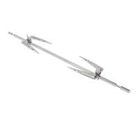 DECHOUS Stainless Steel Air Fryer Forks Grill Chicken Rack Oven Roast Chicken Fork High Temperature Resistance Uniform Heating Sturdy Kitchen Tool