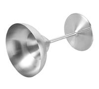 DECHOUS Stainless Steel Cocktail Cup Metal Cocktail Cups Drinking Goblet 330 Ml Silver Classic Elegant Simple Design Stable Placement Practical Bar Party Use