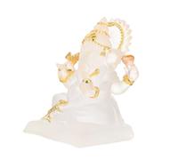 DECHOUS Statue Elephant Sculpture Crafts Home Ornament Ganpati Idol for Pooja Decoration Items Indian Lord Idol for Home