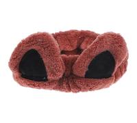 DECHOUS Stretchy Cat Ears Skincare Headband for Women, Easy to Put and Take off Cloth Hairband, for Makeup and Shower Use with Adorable Red Design