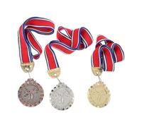 DECHOUS Taekwondo Medal 3Pcs Metal Badges and Medals Creative Crafts for Martial Arts Competitions Random Color