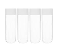 DECHOUS Toothbrush Head Storage Cases 4pcs with Multifunctional Ps and Pp Material Portable Tooth Brush Head Travel Covers for Home and Office Use