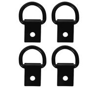 DECHOUS Trailer Construction in Heavy Duty Anchors Tie down D Ring Heavy with 4pcs Robust Iron and Easy Installation Accessories for Securing Utility Items and Gear Applications