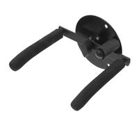 DECHOUS Trumpet Wall Mount Holder Easy Installation Iron Material Black Colour Space-saving Design for Studios and Home Use Musical Instrument Storage Hook