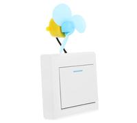 DECHOUS Unfinished Busy Board Accessory DIY Fan with Switch for Educational Activity to Stimulate Imagination and Creativity for Busy Board Projects