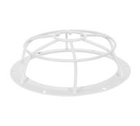 DECHOUS Universal round Sensor Protective Cover for Fire Sprinkler and Detector, Iron Material with Semi Recessed Wall Mount Design, Protects Surfaces during Installation in Commercial