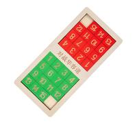 DECHOUS Upgraded Dual-player Number Slide Puzzle Educational for Adults Interactive Intelligence Game Enhancing Logical Thinking and Hand-brain Coordination Competitive Brain Teaser