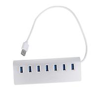 DECHOUS Usb Hub Ports High-speed Expansion Adapter for Data Transfer and Charging Compatible Laptops and More Elegant Design Mesh Shielding for Reliable Performance