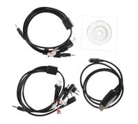 DECHOUS USB Programming Cable Replacement for Handheld Ham Radios Compatible with Btech Bf- Transceivers with Shell and Multi-connector Radio Accessory