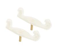 DECHOUS Violin Shoulder Pads 2Pcs Adjustable Anti-Slip Latex for 4/4-3/4 Sturdy Protective Rest Claws Suitable for Daily Practice