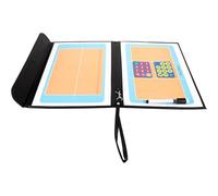 DECHOUS Volleyball Coaching Board Iron Lightweight Reusable Writing Board for Team Practice and Sports Ball Training