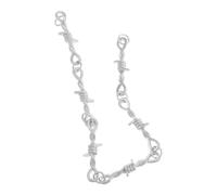 DECHOUS Waist Chain Versatile Party Essential Punk Pants Chain Silver Metal for Women with Lobster Clasp Trendy Body Jewelry for Clubbing and Nightclubs for Jeans and Trousers