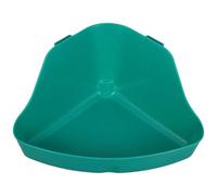 DECHOUS Wall-mounted Pet Bath Sand Tub for Hamster Litter Box Small Animals Litter Pan Portable Bunny Toilet Corner Bedding Design