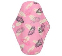 DECHOUS Washable Sanitary Pad Reusable Menstrual Pads Cotton Portable Foldable Powerful Absorbent Breathable for Puerperal Period, Women, Traveling Use
