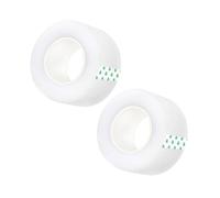 DECHOUS Wear-Resistant Heel Sticker for High Heeled Shoes, White Pe Tape Pressure Adhesive, Reduces Friction and Protects Toes and Skin, for Dancing and Writing, 2 Rolls Set