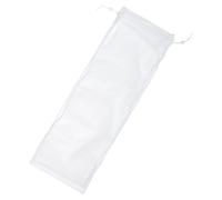 DECHOUS White Tulle Birdcage Cover Net with Bottom Elastic Holds in Place, Breathable Cage Netting Preventing Plumes and Food Residue Splashing, Suitable for Bird and Parrot Cage Use