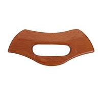 DECHOUS Wooden Gua Sha Massage Tool Body Scraping Plate with Smooth Edges for Relieving Massage Therapy, Sturdy Brown Scraping Board for Parents and Friends