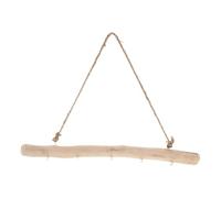 DECHOUS Wooden Hanging Rack with Hooks for Jewelry and Keys, Simple and Creative Wall-mounted Organizer, Convenient to Install Storage Solution for Household and Home Use