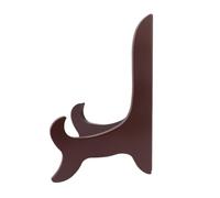 DECHOUS Wooden Plate Display Stand Decorative Plate Holder Gracefully Curved Design Creative Ornament for Organising and Photos for Home and Desktop Use