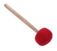 DECHOUS Wooden Singing Bowl Striker with Felt Mallet, Easy to Hold Sound Bowl Accessory Producing Quiet Sound, for Study and Meditation Sessions