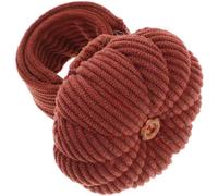 DECHOUS Wrist Pin Cushion and Comfortable Soft Wearing Experience Pumpkin Shaped Corduroy with Adjustable Size for Sewing and Needlework Crafts