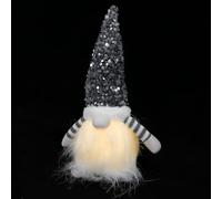 DECHOUS Xmas Gnome Doll Decor with Glowing Design, Cotton Cloth and LED Light, Creative Faceless Dwarf Doll Ornament for Party Decor and Sofa, Festive Christmas Decoration