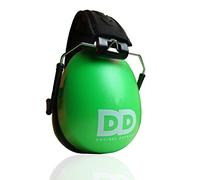 DECIBEL DEFENSE Professional Safety Ear Muffs 37dB NRR - The HIGHEST Rated & MOST COMFORTABLE Ear Protection for Shooting & Industrial Use - PROFESSIONAL HEARING PROTECTION (SAFETY GREEN)