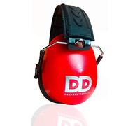 DECIBEL DEFENSE Professional Safety Ear Muffs 37dB NRR - The HIGHEST Rated & MOST COMFORTABLE Ear Protection for Shooting & Industrial Use - PROFESSIONAL HEARING PROTECTION (SAFETY RED)
