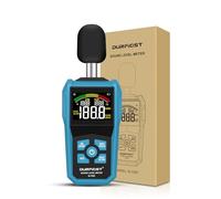 Decibel Meter, DURFICST Sound Level Meter with LCD Color Screen, 30-130dB SPL Meter with A/C Weighting, Data Hold, MAX/MIN,dB/SONE Unit,Fast/Slow Response,for Home, Office, Factory, Noisy Neighbors