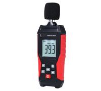 Decibel Meter, Sound Level Meter 30-130dB Digital Audio Noise Measure Device with MAX/MIN, LCD Backlight Display Sound Detector for for Home, Office, School