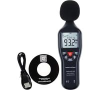 Decibel Meter Sound Level Meter Portable db Meter with Data Logging 30dB-130dB Noise Meter for Home, School Decibel Sound Meter with Backlight(with Data Record Function)