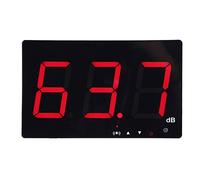 Decibel Meter,Wall Mounted Digital Sound Level Meter Noise Meter Tester Measurement Range 30-130dB, Accuracy 1.5dB with LCD Display