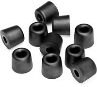 Decibullz Custom Molded Memory Foam Earbud Tips - 5 Pack Small | Comfortable Ear Bud Replacement Tips for Earphones & Earplugs