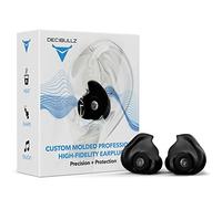 Decibullz - Custom Molded Professional Filters with Professional Acoustic Filter Technology, Perfect for Musicians, Recording Professionals and Concertgoers