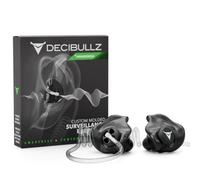 Decibullz Custom Moulded Security Two-Way Radio Surveillance Earpiece Set, Thermo-Fit Designed for Clear Acoustic Tube Radios | Model: +Awareness