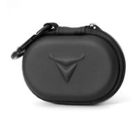 Decibullz - Zipper Headphones Carrying Case, Perfect for Earphones and Earplugs (Black)