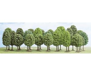 Deciduous trees (Pack of 25 trees) HO/TT Gauge Busch 6487