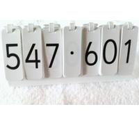 Decimal Digit Flip Chart Pack Of 5 - For Learning And Understanding Decimal Numbers