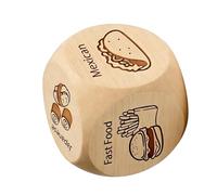 Decision Dice Funny Wooden Portable Decider Toy