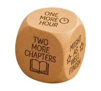 Decision Dice Wooden Reading Choice Cube
