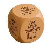 Decision Dice Wooden Reading Choice Dice