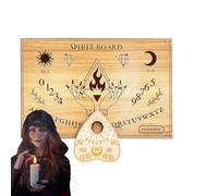 Decision Maker Board,Dowsing Board Altar Decor - Wooden | for Yoga Room, Meditation, Store, Themed Parties