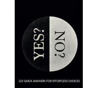 Decision Maker Coffee Table Book: 222 Quick Answers for Effortless Choices, The Book That Decides So You Don't Have To, Your Stylish Oversized Decorative Sidekick