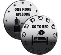 Decision Maker Coin Double Sided Gaming Coin Funny Destiny Flip Coin Challenge Choice Lucky Coin for Gamer Lover