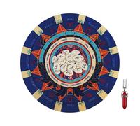 Decision Maker Pad - Circular Dowsing Mat, Mystical Fortune Board | Sturdy Astrology Mousepad With Clear Markings, Spiritual Divination Accessory For Parties Board Games Meditation Practices