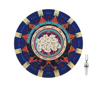 Decision Maker Pad - Circular Dowsing Mat, Mystical Fortune Board | Sturdy Astrology Mousepad With Clear Markings, Spiritual Divination Accessory For Parties Board Games Meditation Practices