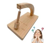 Decision Maker Pendulum | Wooden Desk Pendulum Board | Wooden Swinging Sticks | Yes No Maybe Innovative Decision Maker | Selector Swing Desk Decoration | Decision Maker For Women, Men