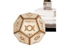 Decision Nut 12 Faces - Ergonomic Premium, Compact, Modern, Party Decision Maker, Tool Board Games Decisions | Multipurpose Outdoor Indoor Utility