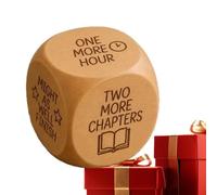 Decisions Wooden Decision Cube for Reading