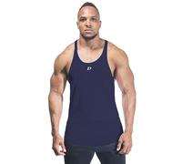 DECISIVE FITNESS Sleeveless Breathable Wicking Quick Dry Bodybuilding Workout Slim Fit Gym Stringer Vest Athletic Training Tank Top Racer Back stringer vests for men gym muscle fit Dri Cool Plain